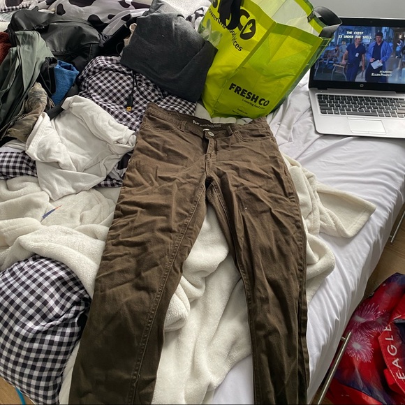 Green Jeggings - Picture 1 of 1